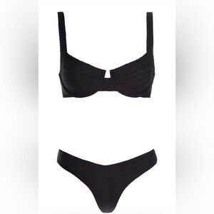 Vetchy black ‘Laguna’ bikini set, size XL